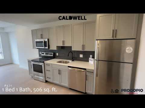 1 Bed 1 Bath, 506 Sq. Ft. Apartment at Caldwell in Lynn, MA (S1B-1B)