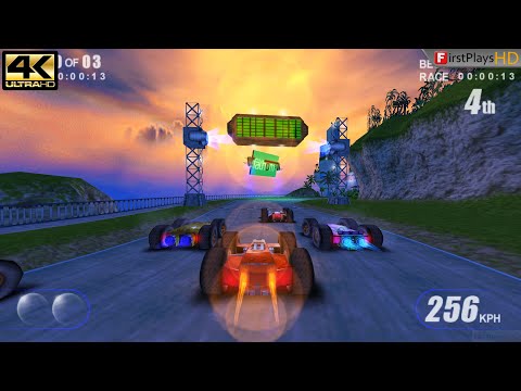 Rollcage (1999) - PC Gameplay 4k 2160p / Win 10
