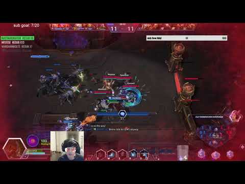 Dehaka Adaptation on Tomb - Dehaka Tank? YOLO HEALING! - Grandmaster Storm League Game