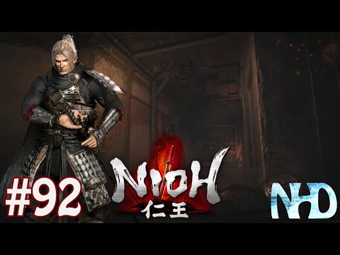 Let's Play Nioh (pt92) The Samurai from Sawayama (Gaoler's Keychain, in the dungeon)