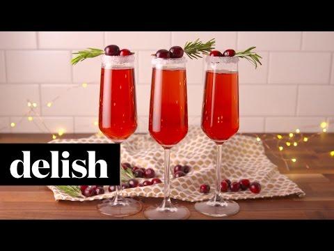 Cranberry Mimosas | Delish