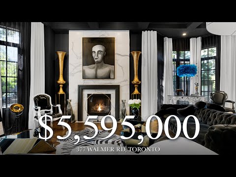 $5,595,000 - Dare to be bold!  - 377 Walmer Road in Toronto