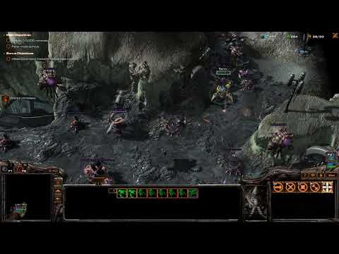 Starcraft Mass Recall Zerg BW Mission 3 The Kel Morian Combine