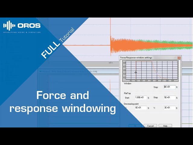 Force and response windowing: Full tutorial video thumbnail