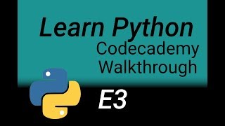 Tip calculator | Codecademy walkthrough E03
