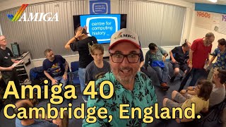 Amiga 40 at Cambridge Centre for Computing History (Audio Fixed!)