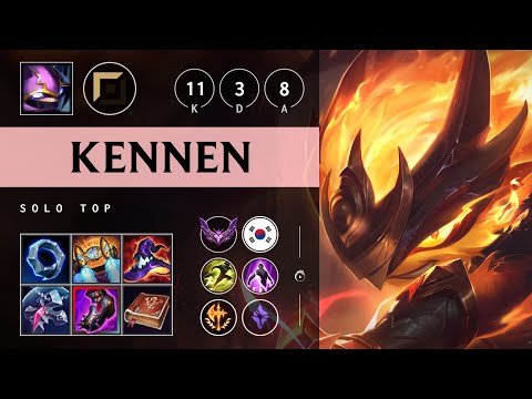 Kennen Top vs Camille - KR Master Patch 25.16