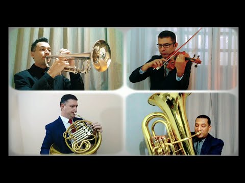 Hino 385 - "Vinde após Mim"  Quarteto CCB..
