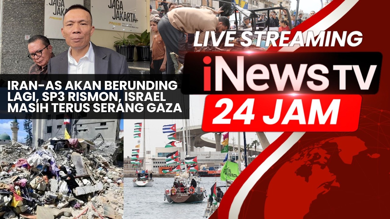 🔴LIVE STREAMING INEWS TV 24 JAM