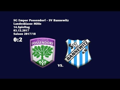 14.Spieltag / Landesklasse - (2017/18) / SG Empor Possendorf - SV Bannewitz  0:2