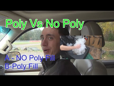 YouTube video about: How much polyfill do I need?