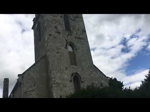 Ringing the Steel 4 at the former Church of St Rumbold, Shaftesbury, Cann, Dorset