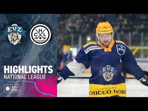 Zug vs. Lugano 5:4 n.V. – Highlights National League