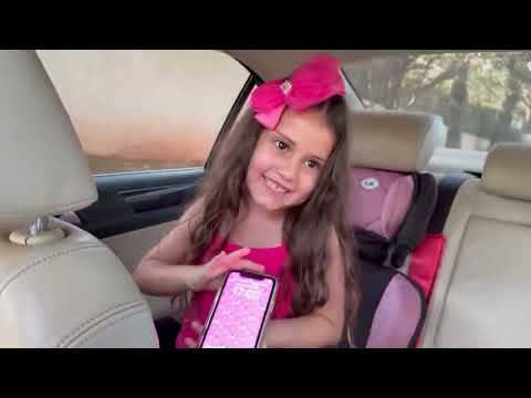 My little sister almost lost her cell phone in the car!