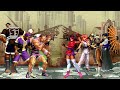 [KOF Mugen] Memorial | Sports team vs Martial Ladies [ 4vs4 ]