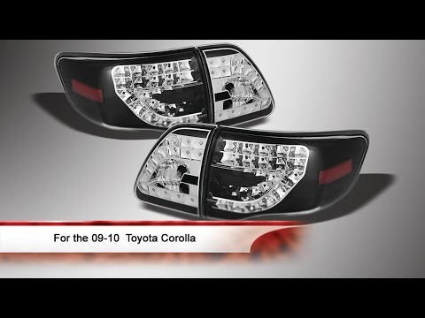 09-10 Toyota Corolla LED Tail Lights