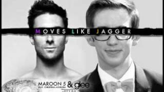 Moves Like Jagger - Maroon 5 ft. C. Aguilera &amp; Glee (Artie)