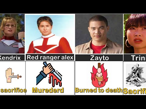 HOW POWER RANGERS  DIED...😢Very Sad