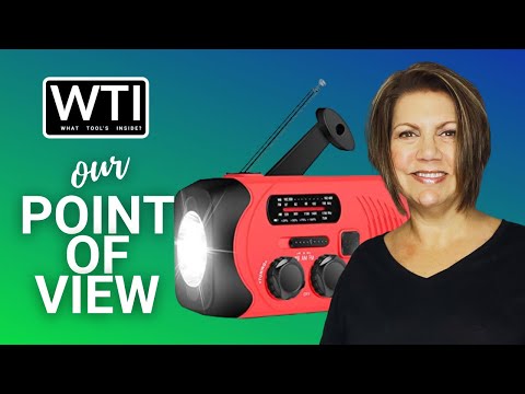 RunningSnail Emergency Crank Radios - WTI product video review