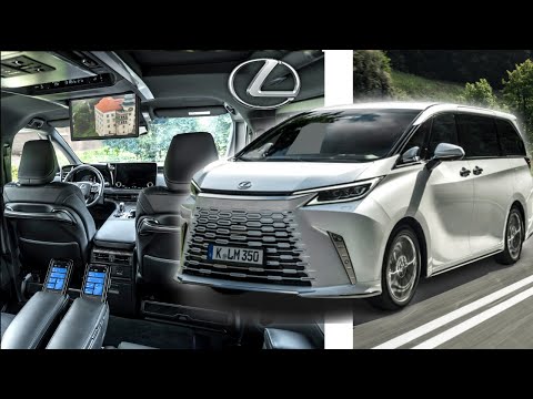 2024 Lexus LM 350h 7 seater White Luxury Van
