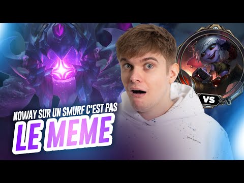 SOLOQ SMURF : NOWAY SUR UN SMURF C'EST PAS LE MEME - VEL'KOZ VS TRISTANA | LOL FR