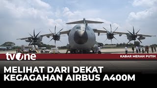 Download lagu Kedatangan Pesawat Airbus A400M Disambut Water Salute | tvOne mp3