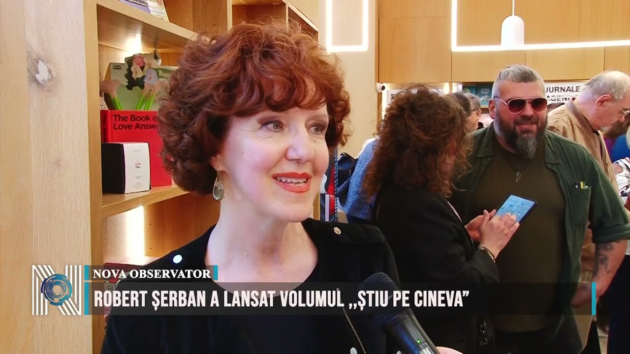 Robert Șerban a lansat volumul ,,Știu pe cineva”