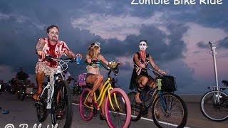 preview picture of video 'Zombie Bike Ride -- Fantasy Fest Key West 2013 -- video by Bill Klipp http://www.FantasyFest.me'
