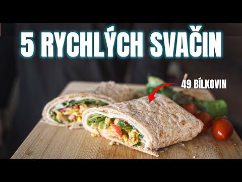 Top 5 Svačin | vysoký obsah Bílkovin!