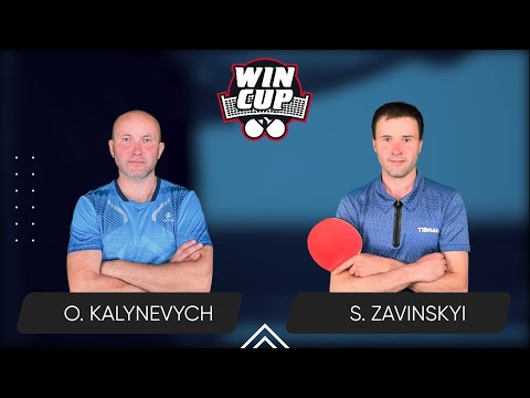 12:00 Oleksandr Kalynevych - Serhii Zavinskyi West 1 WIN CUP 10.08.2024 | Table Tennis WINCUP