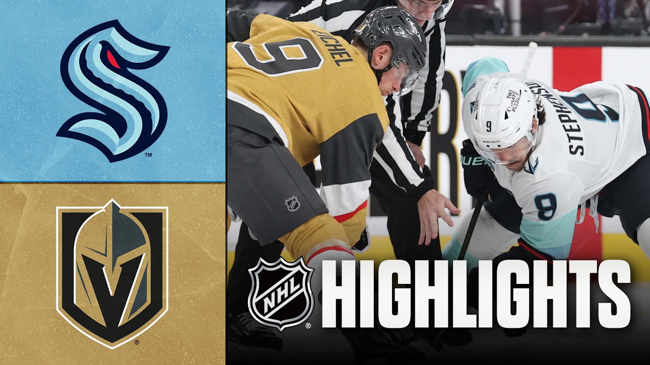 Kraken vs. Golden Knights | NHL Highlights | April 15, 2026