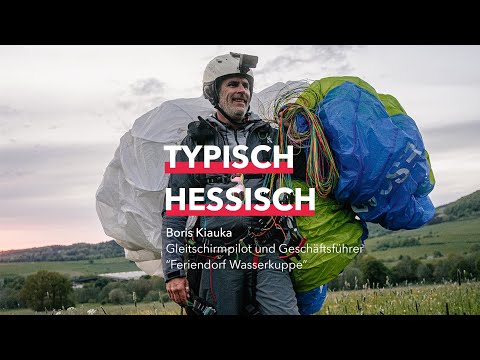 Typisch hessisch in der Rhön - Höhenflüge mit Boris Kiauka