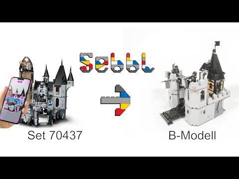 LEGO® 70437 B-Modell - Die Black Falcon's Fortress ist zurück!