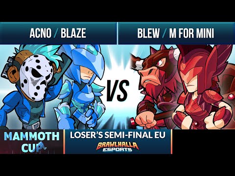 Acno & Blaze vs Blew & M For Mini - Loser's Semi-Final - Mammoth Cup 2020 - 2v2 EU