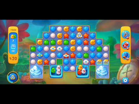 Fishdom 7469 Hard Level - NO 💣🧨💥