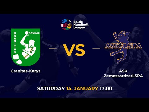 BHL 22/23: Granitas-Karys - ASK Zemessardze/LSPA
