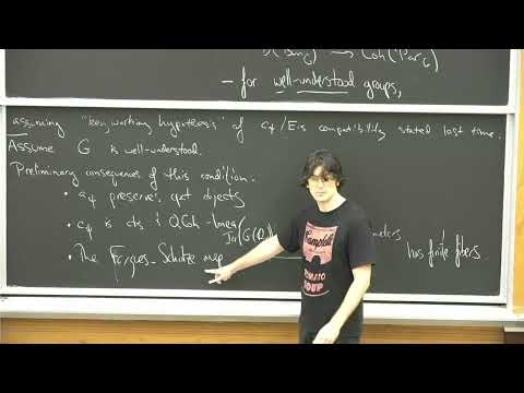 David Hansen: Categorical local Langlands for GL_n, II