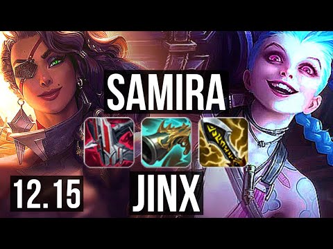SAMIRA & Nautilus vs JINX & Morgana (ADC) | Penta, 600+ games, Legendary, 15/3/4 | KR Master | 12.15