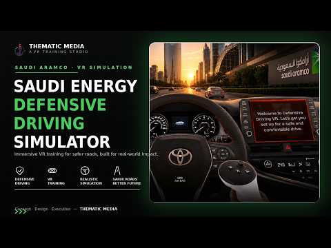 Saudi Energy Driving Simulator video thumbnail