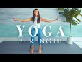 Chair Yoga For Strength Flexibility Strength Stretch Seated Exercises For Seniors Beginners