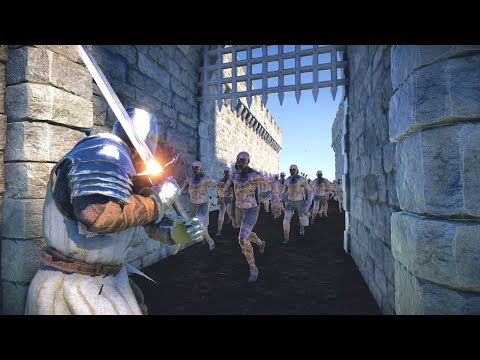 Defense Medieval Castle Against Zombie Horde - UEBS 2