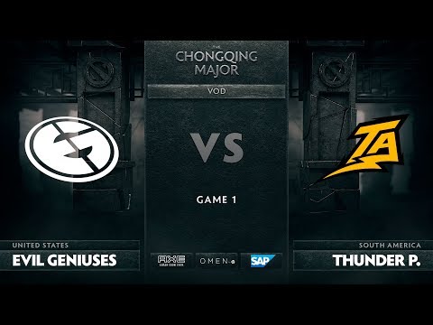 [RU] Evil Geniuses vs Thunder Predator, Game 1, The Chongqing Major LB Round 2