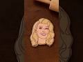 A crumbelievable portrait of Hannah Waddingham #HannahWaddinghamHomeForChristmas #Shorts