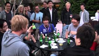 iG.ChuaN, Valve guy and Chinese play drinking game @ The International 2