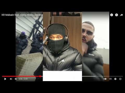 KR Malsain feat. Alpha Wann - Double Dose // I bring reaction mdrrr