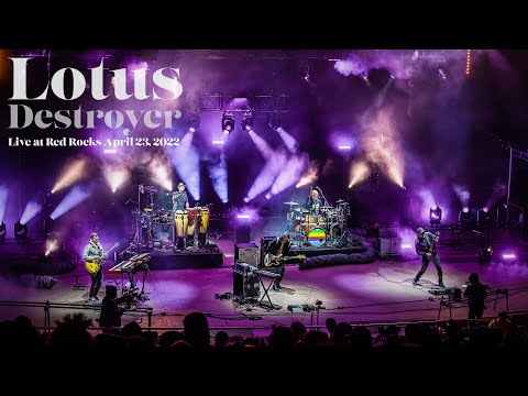Lotus - Destroyer - Live 4.23.2022 - Red Rocks 4K