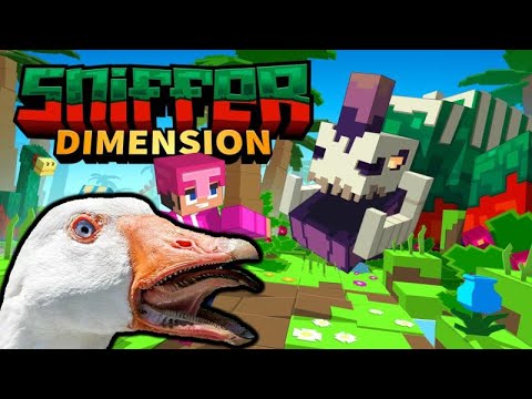 Minecraft Sniffer Dimension Gameplay