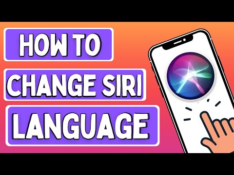 How to Change Siri Language