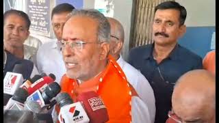 પોરબંદર લોકસભા અને વિધાનસભા ના ભાજપના માંડવીયા ને  મોઢવાડીયાએ ફોર્મ ભર્યું