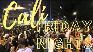 Cali, Colombia on Friday Nights is a VIBE!!!! Salsa Street!!!!!